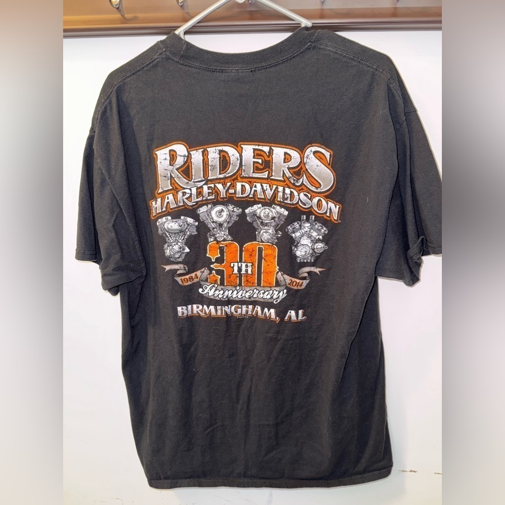 Harley Davidson Riders from Birmingham, Alabama T-Shirt Size Large